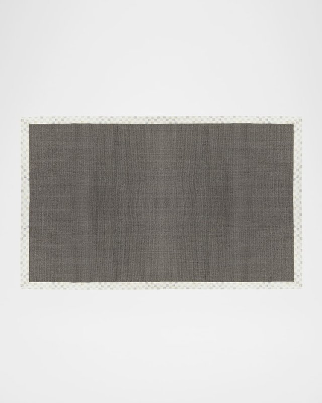 Sterling Check Sisal Rug, 6' x 9'